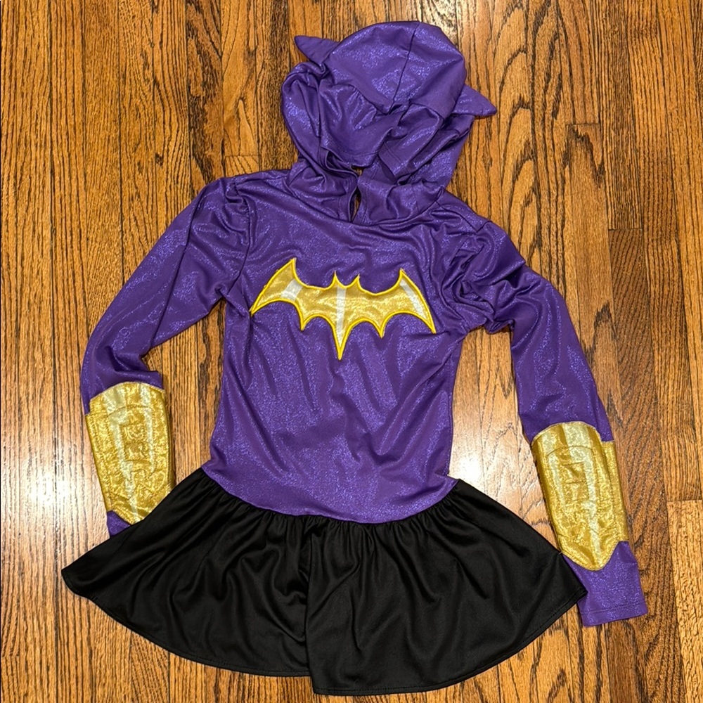 Purple Batgirl Kids Costume